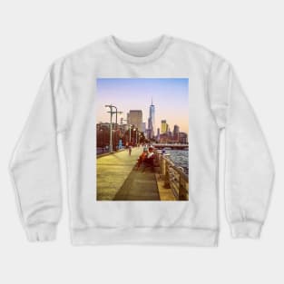 Hudson River Park, Manhattan, NYC Crewneck Sweatshirt